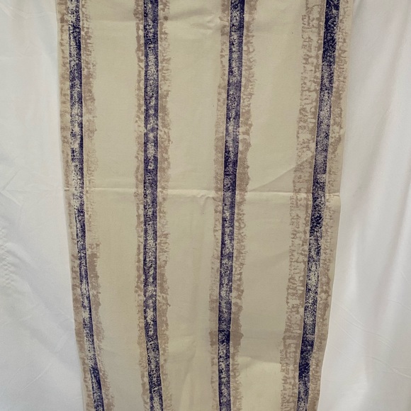 Hand Block Blue Table Runner - Picture 3 of 3